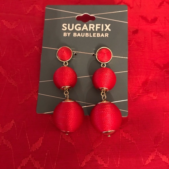 🆕 Beautiful Red earrings. - Picture 2 of 4